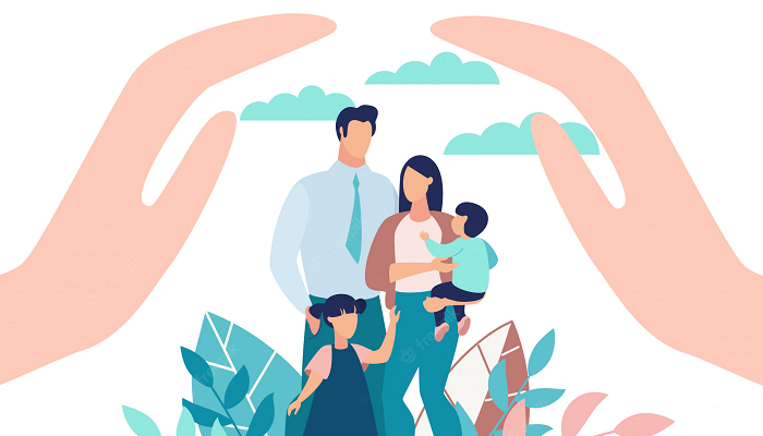 Una familia protegida